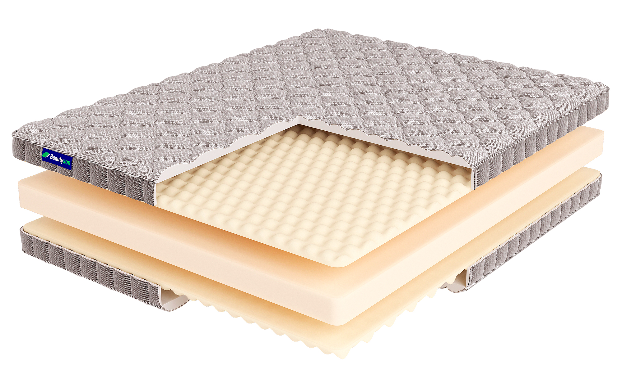 матрас Beautyson Roll Foam 14 Massage Double 1 Beautyson Roll Foam 14 Massage Double